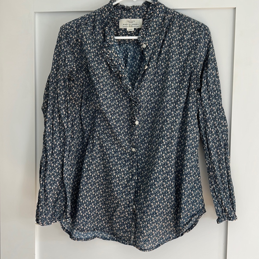 Trovata Birds of Paradise Blouse- Large